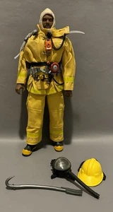 21st Century Toys Americas Finest Firefighter  12" African-American Figure - Picture 1 of 11