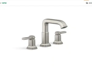 KOHLER Numista 8 in. Widespread Double Handle Bathroom Faucet in Brushed Nickel - Picture 1 of 2