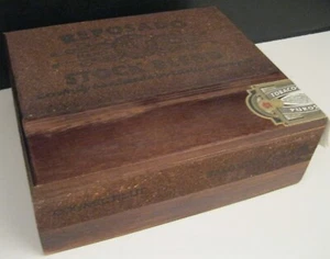 REPOSADO HECHO A MANO MARCA 96 STOCK MEZCLA CAJA DE CIGARROS BUEN ESTADO SIN CIGARROS - Imagen 1 de 9