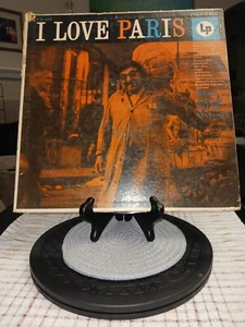 Vinyl LP 33 I Love Paris CL 555 Columbia Michel LEgrand Orchestra 1954 PopFolk - Picture 1 of 8