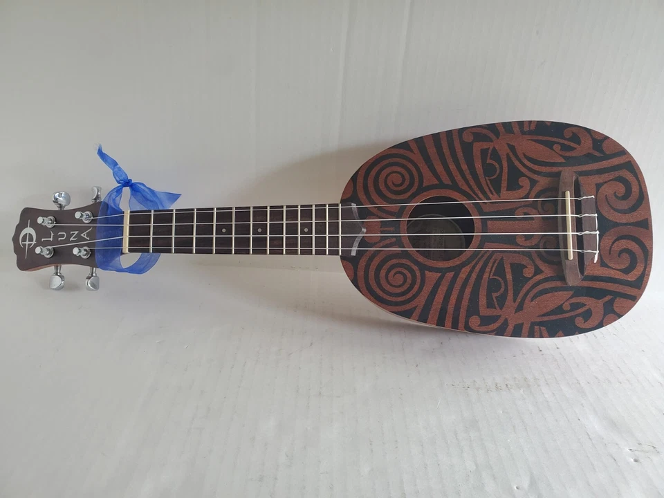 Luna Uke Tribal Pineapple - Mahogany Ukulele *NICE* - Image 1 of 4
