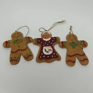 Juego de tres adornos vintage para galletas de jengibre - Imagen 1 de 6