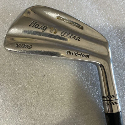 Walter Hagen Fluid Feel 385 Haig Ultra 2 Iron Regular Flex Steel 39 Inch - Image 1 of 4