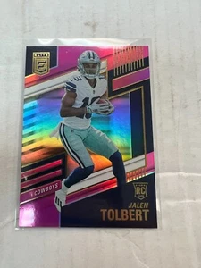 Jalen Tolbert 2022 Donruss Elite Rookie Pink #158 NrMt - Picture 1 of 1