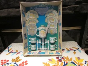 Vintage CABBAGE PATCH KIDS Tea Service in Original Package 1983 No. 614 H.G. Inc - Picture 1 of 4