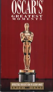 Oscars Greatest Moments - 1970 bis 1991 (VHS TAPE, 1992) NEU VERSIEGELT - Bild 1 von 2