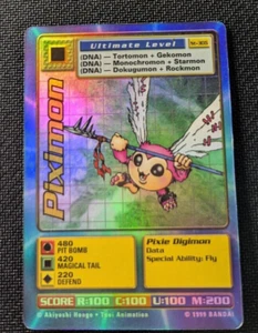 Digimon Digi Battle ST Insert Holo ST-30S Piximon LP - Picture 1 of 3