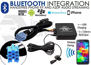 Fiat Bluetooth Llamadas Streaming Manos Libres CTAFABT001 Aux USB MP3 IPHONE - Imagen 1 de 6