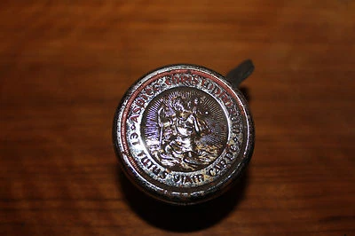 ANCIENNE SONNETTE ST CHRISTOPHE ASPICE CHRISTOPHORUM ET TUTUS VIAM CARPE - Photo 1/3