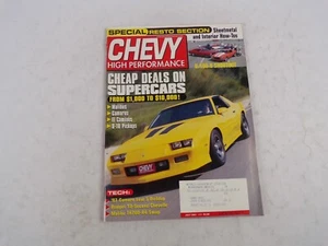 July 2001 Chevy High Performance Cheap Deals On Supercars Special Resto Section - Picture 1 of 3
