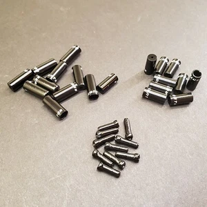 🔥 30 Pc Jagwire End Cap Hop-Up Kit 4mm Shift 5mm Brake Ferrules Cable Housing👀 - Picture 1 of 13