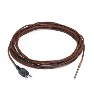 Termocoppia tipo T, 5 x 50 mm punta impermeabile in acciaio inox, 3 m - Foto 1 di 1