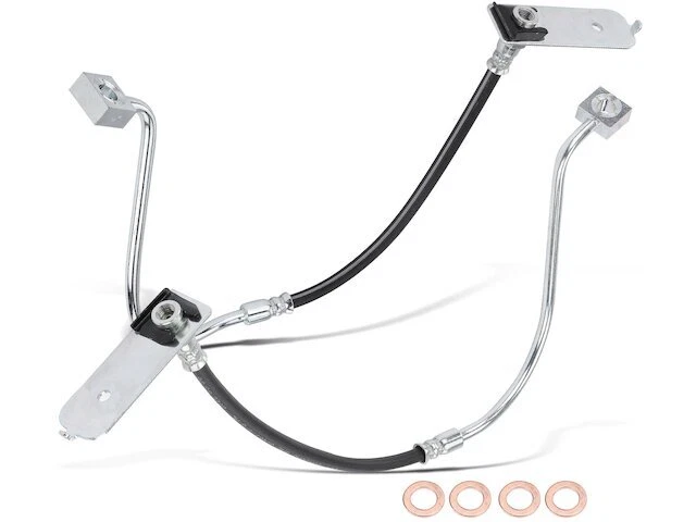 Juego de manguera de freno trasero Autopart Premium 61KW75D para Chrysler Cirrus 1995-1997 Foto 1 de 1