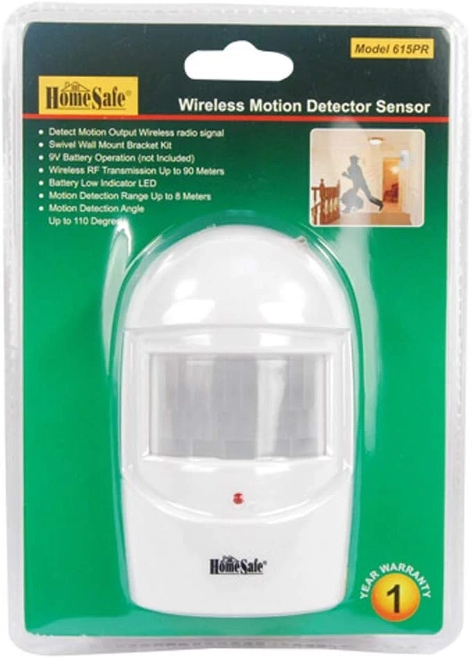 HomeSafe Wireless Home Security Motion Sensor - Image 1 of 1