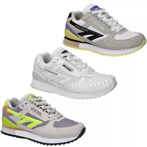 Scarpe da ginnastica moda donna Hi-Tec argento ombre og a010002 UK4-7 - Foto 1 di 16