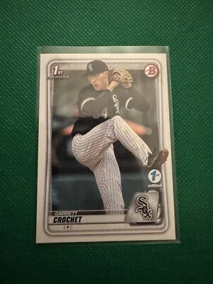 Crochet Garrett - 2020 Bowman 1st Draft First Edition Chicago White Sox - Image 1 of 3