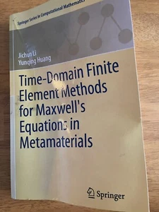 Time-Domain Finite Element Methods for Maxwell's Equations in Metamaterials... - Picture 1 of 1