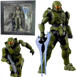 Halo Infinite Master Chief Mjolnir Mark VI Action Figures Model Kit Toys Boxed - Picture 1 of 13
