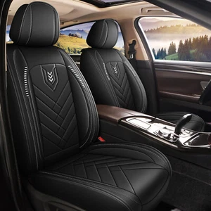 Full Set Car Seat Cover For Toyota Highlander 2008-2025 Faux Leather (5 Seats) - Foto 1 di 9