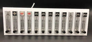 Dwyer RMA-7-SSV Air Flow Meter 5-50 SCFH Pressure 100psi Max 1/8" NPT (Qty=12) - Picture 1 of 5