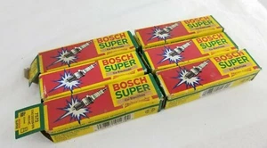6-Pack Bosch Super Cu Electrode 7572 Spark Plugs HR9AC NOS!!! - Picture 1 of 4