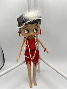 2005 Betty Boop Sammlerstück Mode bewegliche Figur Puppe Ständer Flapper Stil - Bild 1 von 5