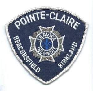 Pointe Claire Service Incendie QC Québec CANADA Fire Dept. patch - Picture 1 of 1