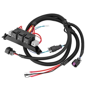 674-00923 Dual Speed Electric Fan Control Wiring Harness Kit with Relay Compatib - Picture 1 of 9