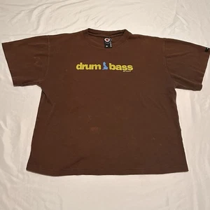 Vintage 90s Drum & Bass Foxhole F’hole UK Tshirt Gr. L RAR - Bild 1 von 11