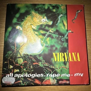 Nirvana - All Apologies - Rape Me /MV 7" Vinyl Original Test Played 1993 UK Rare - Picture 1 of 4