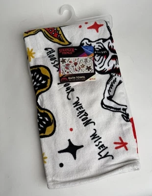 Stranger Things банное полотенце Netflix новые ярлыки - Изображение 1 из 2