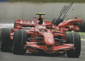 Kimi Raikkonen signed photo. Ferrari 2007. World champion COA. - Picture 1 of 2