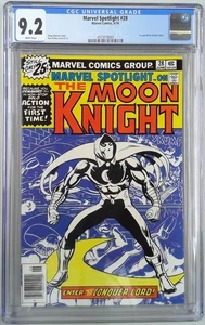 MARVEL SPOTLIGHT (1971) 28 CGC 9.2 1ST SOLO MOOON KNIGHT STORY (SLAB GRADE) - Picture 1 of 1