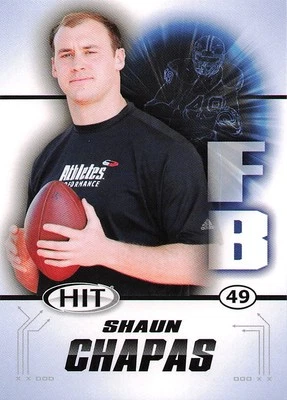 2011 SAGE HIT #29 Shaun Chapas - Image 1 of 2