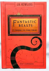 Harry Potter Fantastic Beasts and Where to Find Them by J. K. Rowling Hardcover - Picture 1 of 3
