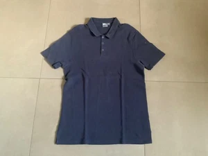 Asos Herren Piquée Poloshirt Gr. XL dunkelblau Baumwolle - Bild 1 von 2