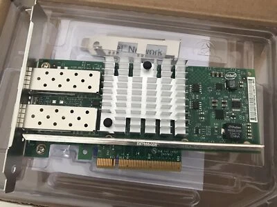 X520-DA2 X520-SR2 82599ES dual-port 10 Gigabit fiber optic network card - Image 1 of 4
