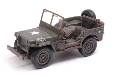 MODELLINO AUTO NEW RAY STATICO JEEP WILLYS PB MILITARY MODELLISMO SCALA 1:32 - Immagine 1 di 4