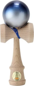 Competitive Kendama "Ozora". Premium Blau & Silber. Yamagata Kobo. Y08 - Bild 1 von 4