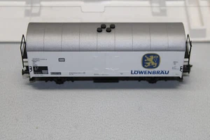 Fleischmann 5328 K 2-Axle Beer Wagon Löwenbräu DB Gauge H0 OVP - Picture 1 of 3