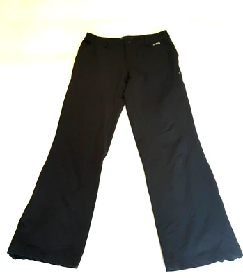 Eastern Mountain Sport ~ Pantalón Atlético ENDO Negro Cremallera Tobillos/Bolsillos ~ 6 ~ EMS ~ Elástico Foto 1 de 4