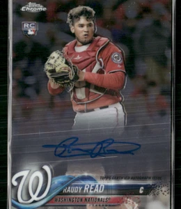 Raudy Read 2018 Topps Chrome RC Auto - Picture 1 of 2