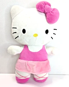 Hello Kitty 12" Pink Bow Tutu Ballerina Dancer Plush Sanrio Doll Fiesta 2016 - Picture 1 of 15