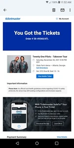 Twenty One Pilots Takeover Tour, 4 Tickets Atlanta, State Farm Arena - Picture 1 of 1