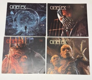 CINEFEX Lot of 4 2012-13 (no.130-133) Spider Man, The Hobbit, Skyfall, Star Trek - Picture 1 of 6