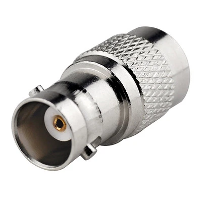 SMA Male Plug to Female BNC Jack Female WIFI RF Coaxial Connector Adapter - Image 1 of 2