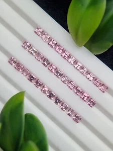 Lote de piedras preciosas de espinela rosa calibradas naturales sin tratar sueltas | De Tayikistán - Imagen 1 de 12