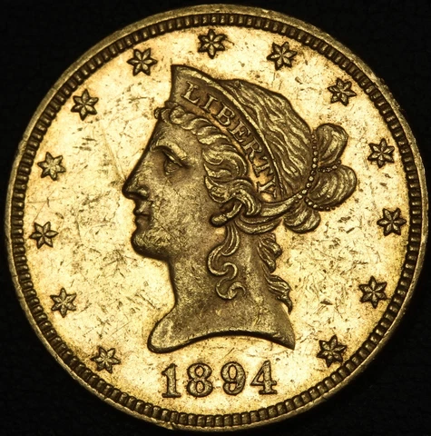 1894 (Semi-PL Proof Like) $10 Ten Dollar Liberty Head Gold Eagle Cover