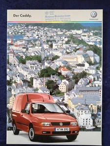 VW Caddy Prospekt 09.2000 - Bild 1 von 7