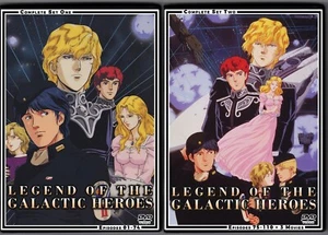 Legend of the Galactic Heroes 110 Episodes + 3 Movies The Complete Series DVD - Picture 1 of 3